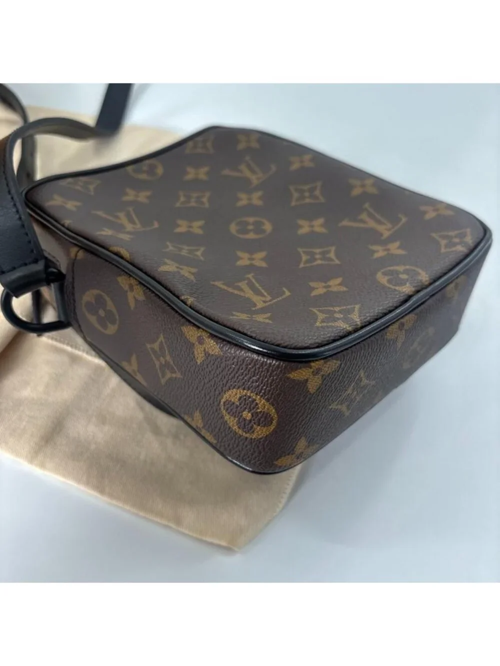 Louis Vuitton Monogram Macassar Christopher Shoulder